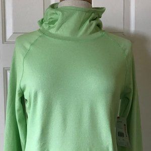 Marmot Pace UPF 30 Pullover Reflective Long Sleeve Stretch Hoodie Icy Sage Green